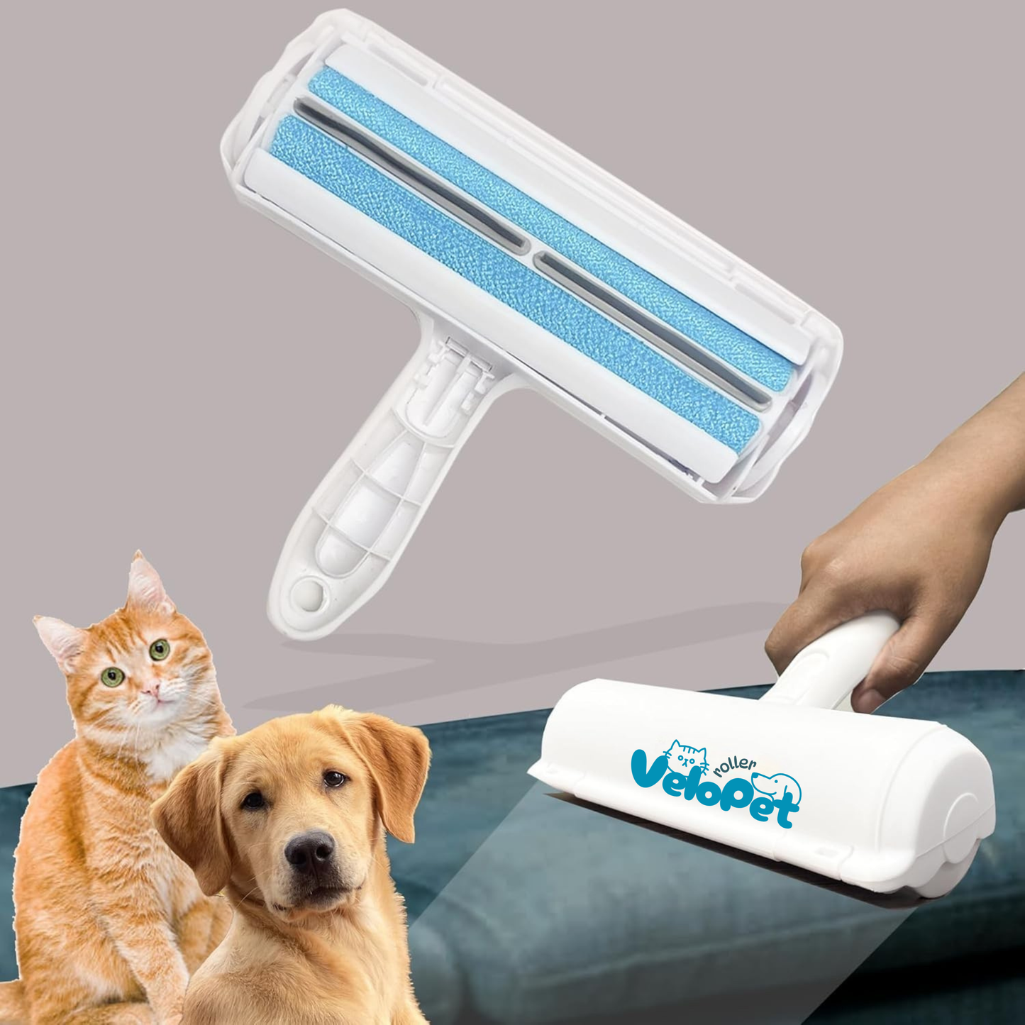 Rodillo Removedor de Pelo para Mascotas